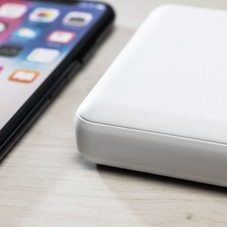 Powerbank Luxury C -Weiß-10000 mAh