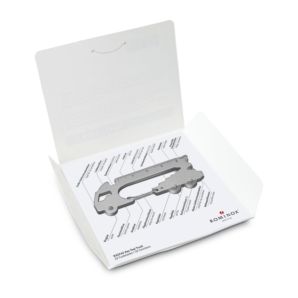 Geschenkartikel: ROMINOX® Key Tool Truck / LKW (22 Funktionen) im Motiv-Mäppchen Danke Geschenkartikel: ROMINOX® Key Tool Truck / LKW (22 Funktionen) im Motiv-Mäppchen Danke
