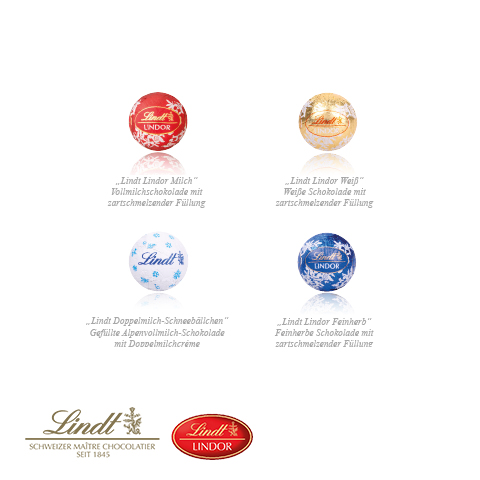 Tisch-Adventskalender Lindt "Gourmet Edition"