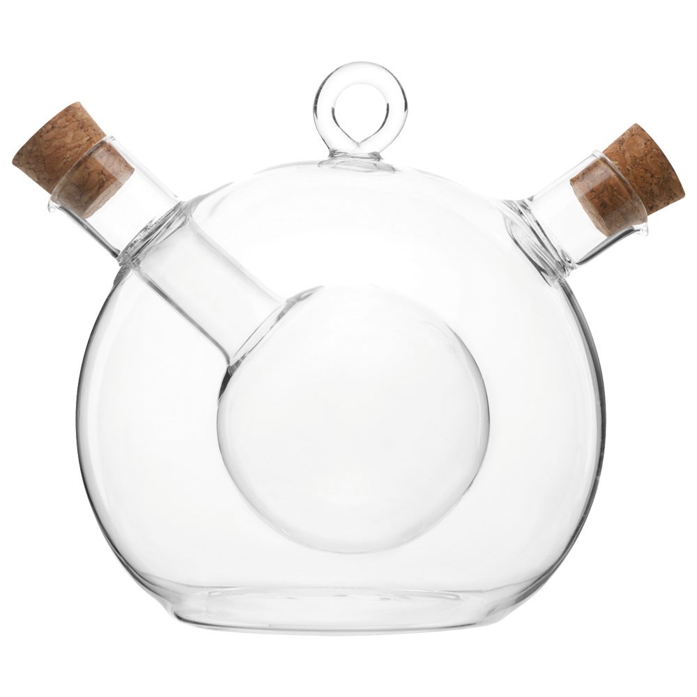 Vanilla Season® NAMI 2-in-1 Essig- & Ölspender aus Borosilikatglas